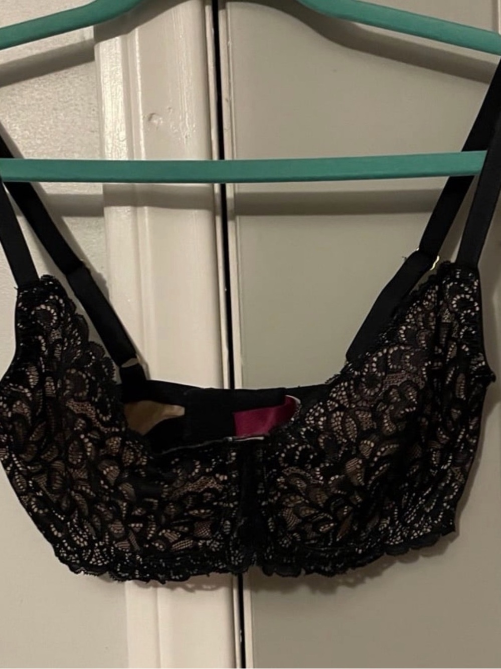 True & Co. Black Lace Bralette